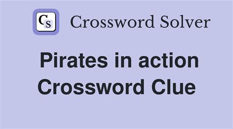 in action crossword clue